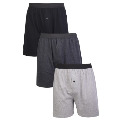 Knocker Men'S Cotton Knit Boxers (Tb6000)