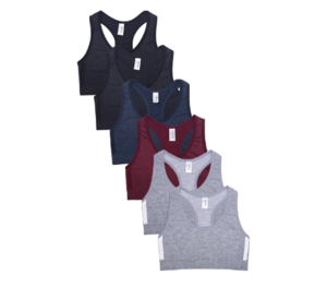 Sofra Girl'S Seamless Racerback Sports Top (Gsp059)